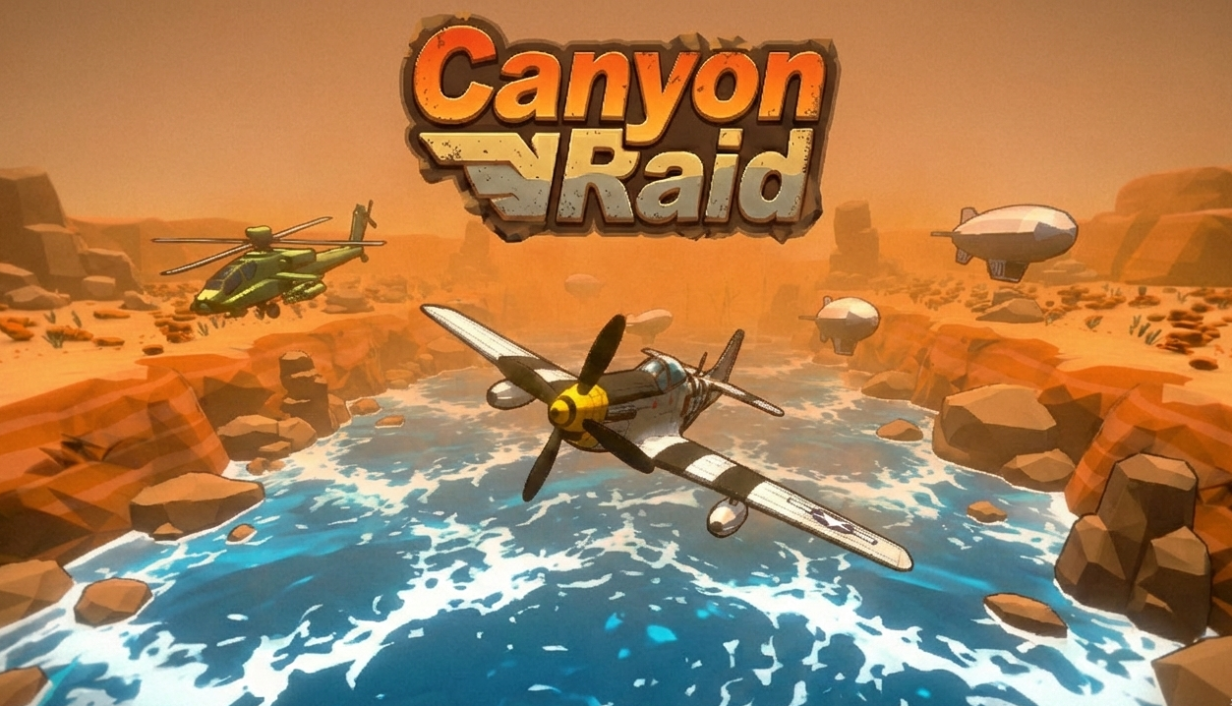 Canyon Raid horizontal key art